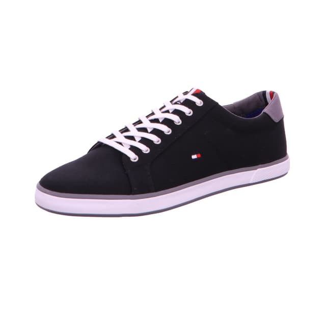 Tommy Hilfiger Herren Vulcanized Sneaker Schuhe 42 EU Schwarz 👟🖤 - Angebot des Tages!