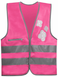 🌟 Walser SAFETYMAKER Kinder-Sicherheitsweste Rosa 🌟 Angebot bei HelloDeals