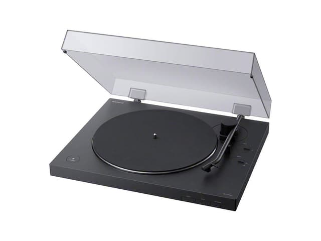 🎵 Sony PS-LX310BT Bluetooth Plattenspieler Schwarz Drehtisch Single 🎶