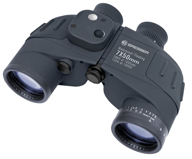 Bresser Fernglas Nautic 7x50 Wasserdicht mit 360° Kompass 🌊🔭