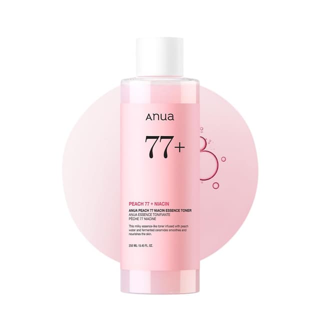 ANUA Peach 77 Niacin Essence Toner 🍑✨ Aufhellender Toner für das Gesicht