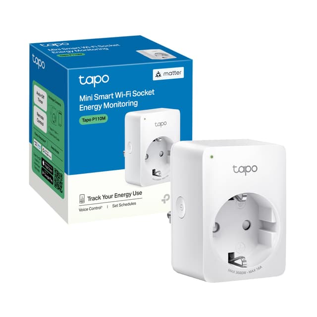 🔌💡 Tapo P110M Matter WLAN Steckdose 1er-Pack - Jetzt 15% sparen!