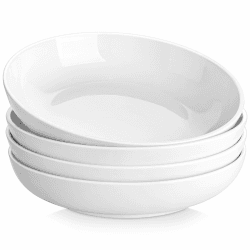 MALACASA Serie Regular 4 Teilig Pastateller Suppenteller 🍜🥗