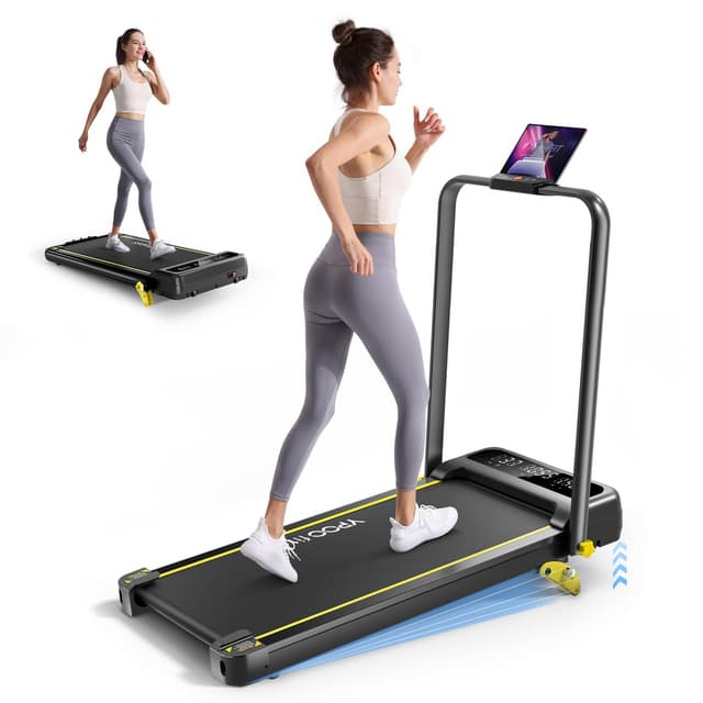 YPOO Laufband für Zuhause mit Steigung Klappbar 🏃🏻‍♂️🏋🏻‍♀️
