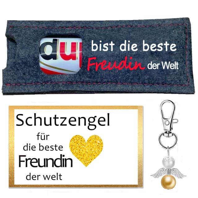 🍫 Hülle Filz Geschenke für Duplo Schokolade | Beste Freundin Geschenke ❤️
