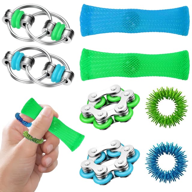 🌈 Fidget Toys ADHS Spielzeug 8 Stück Anti Stress Spielzeug Set 🎁
