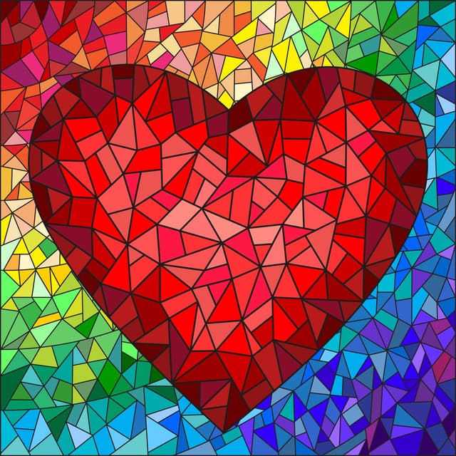🧩 Bullglesup Puzzle für Erwachsene 1024 Teile - Heart - Spielzeug für Männer Frauen Ältere