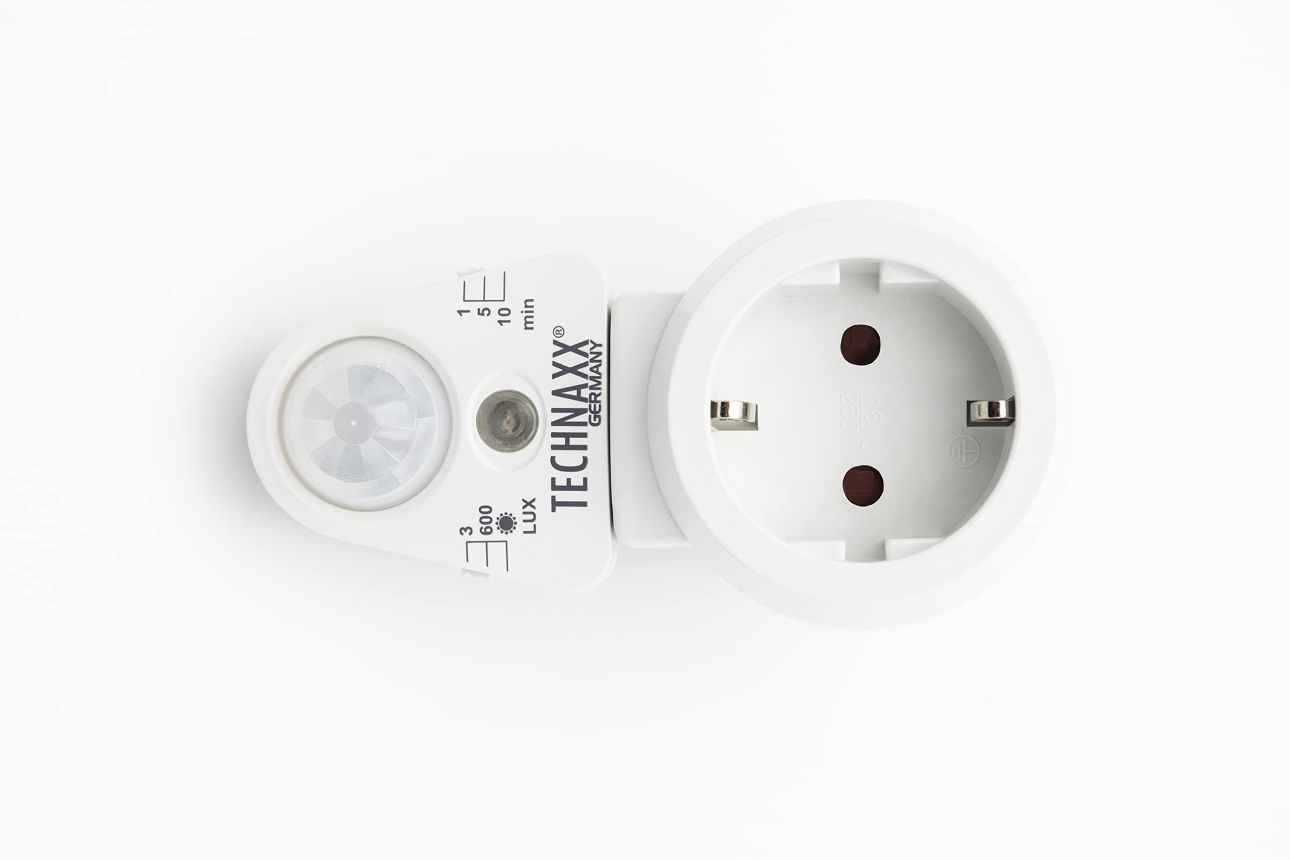 🌟 Technaxx Steckdosenadapter mit PIR-Bewegungs- & Licht-Sensor TX-224 🌟
