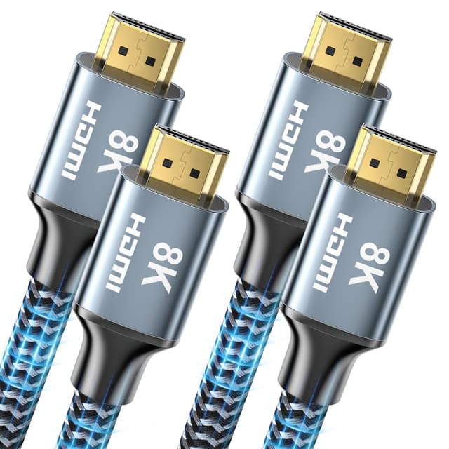CABNEER 8K HDMI 2.1 Kabel 3m 2er-Pack 🌟 Deal - Bis zu 20% Rabatt!