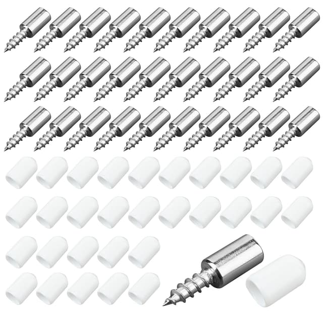 Regalbodenträger Bodenträger - Set mit 60 Stück Selbstschneidende Schrauben