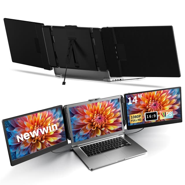 Neuwin 14'' FHD 1080P IPS Tragbarer Laptop-Bildschirmmonitor Extender 🚀