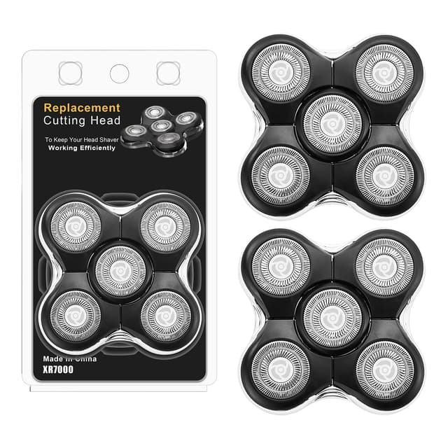 🪒 Rasierer Ersatzköpfe Kompatibel mit Remington Balder Glatzenrasierer XR1500, XR1501 und RX5 Ultimate Series Kopf Rasierer, 2er Pack