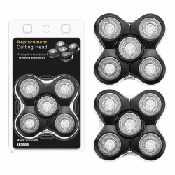 🪒 Rasierer Ersatzköpfe Kompatibel mit Remington Balder Glatzenrasierer XR1500, XR1501 und RX5 Ultimate Series Kopf Rasierer, 2er Pack