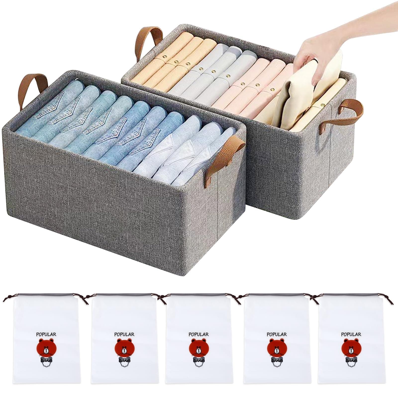 🎉 Mega Deal! Minnhua 2PCS Kleiderschrank Organizer 🛍️