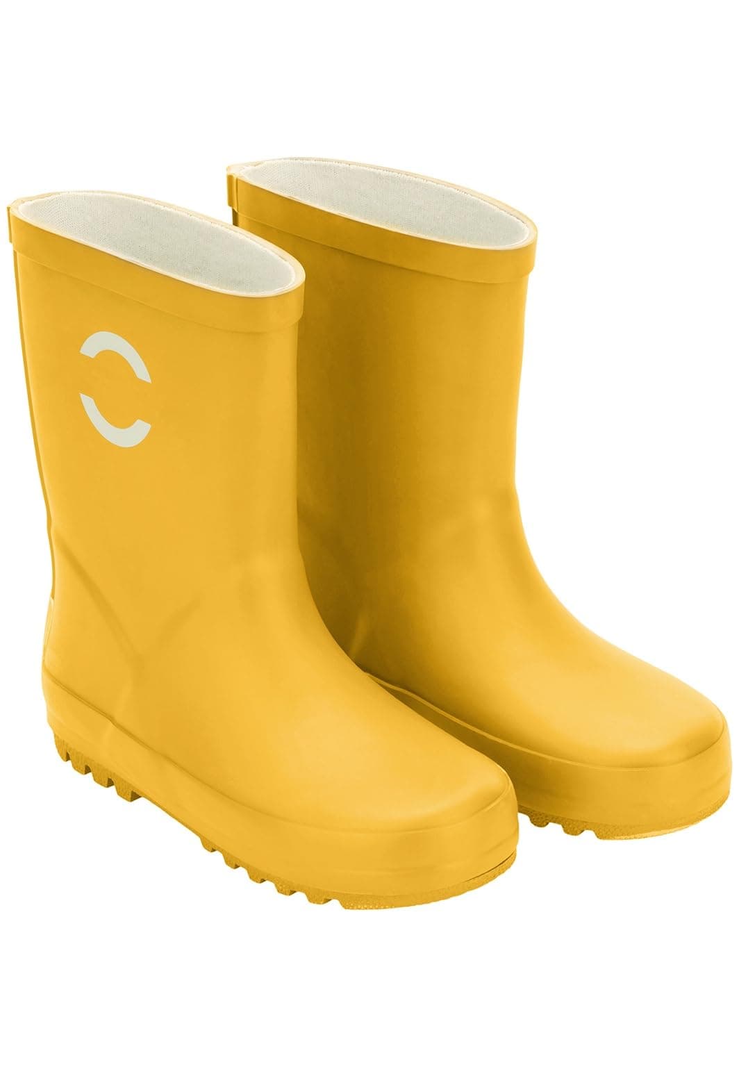 Mikk-line Gummistiefel Kinder | Gefütterte Regenstiefel Kinder | Wasserdichte Gummistiefel | Regenschuhe & Kinderstiefel 31 EU Sonnenblume 🌻