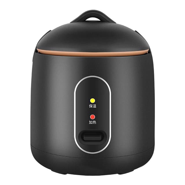 🍚 Zerodis Kompakter Reiskocher für zu Hause: Mini-Reiskocher Schwarz 🏠