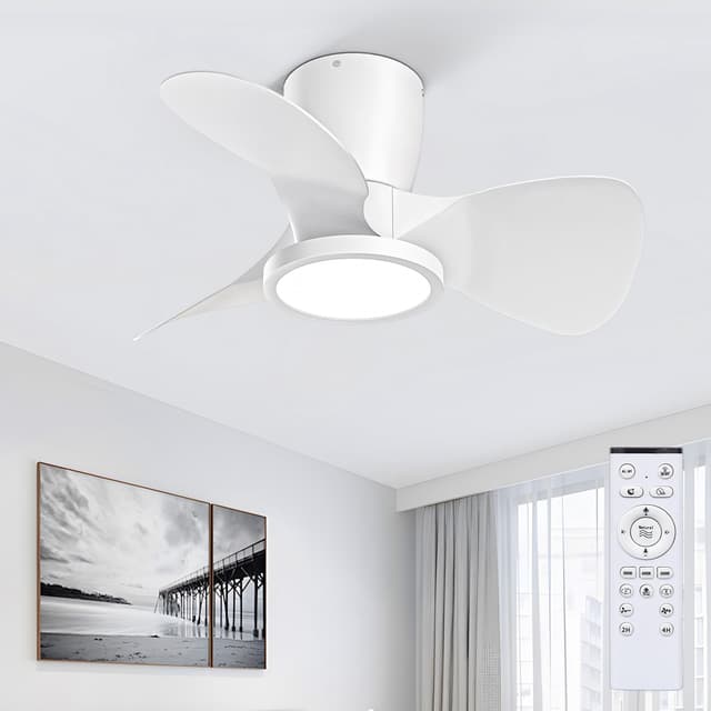 Ateroll Deckenventilator mit Beleuchtung - Kompakt & Leistungsstark 🌬️💡