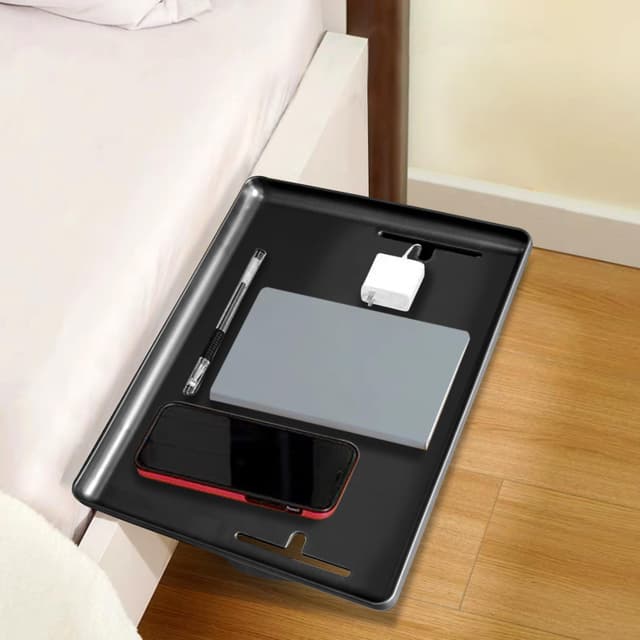 🌙 Lacusmall Nachttisch Regal | BedShelfie Tablett Nachttischregal