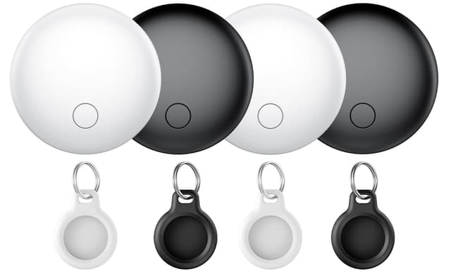 Bluetooth Schlüsselfinder 4er Pack - Smart Tag Kompatibel mit Apple Wo ist APP 📱🔑