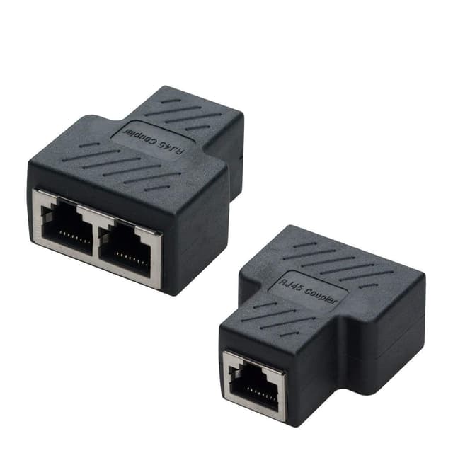 🔌 RJ45 Splitter Adapter Buchse | Hochwertige Qualität & Stabile Signalübertragung
