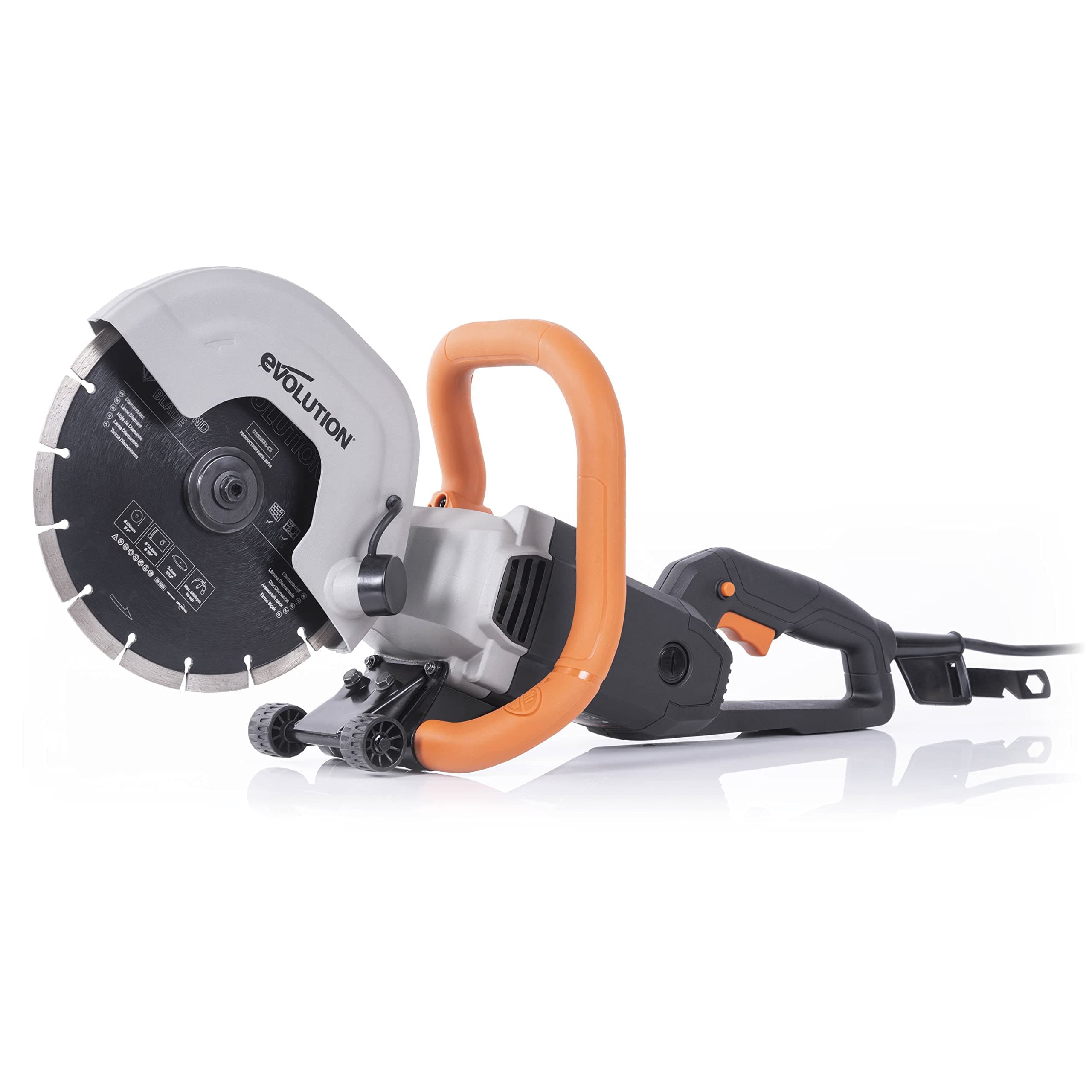 🔥 Evolution R230DCT Betonsäge Elektrische Steinsäge 2000W Steinschneidemaschine 230 mm