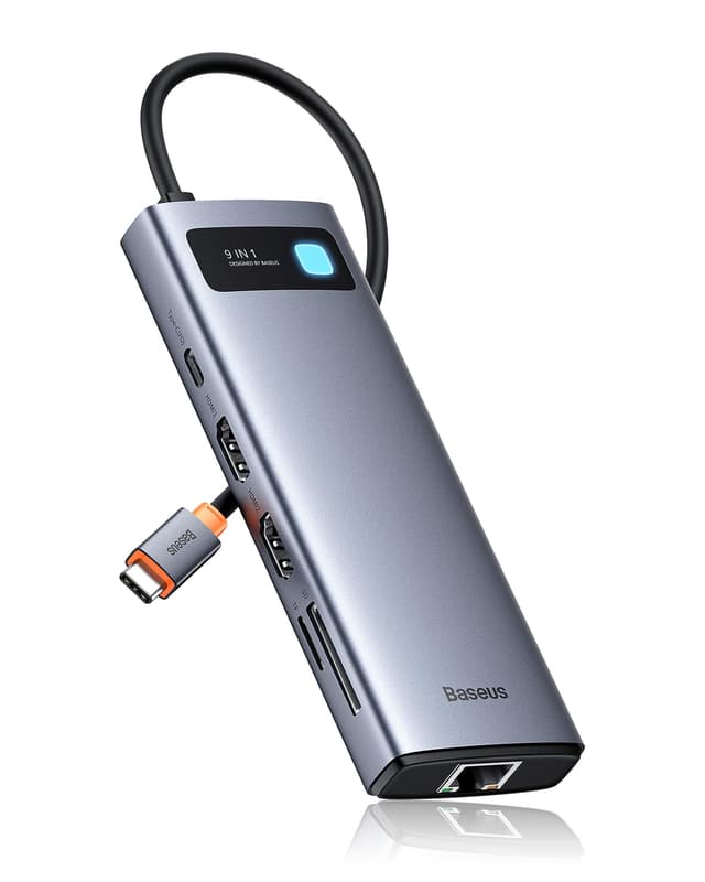 Baseus 9 in 1 Docking Station USB C 4K@120Hz 🚀
