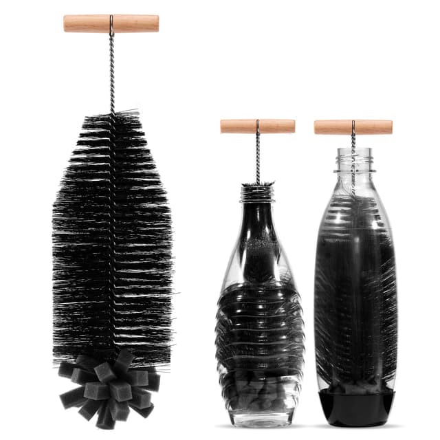 🧼 Vinlley 35 cm Bürste für Sodastream-Glas- und Duo-Kunststoffflaschen 🌟