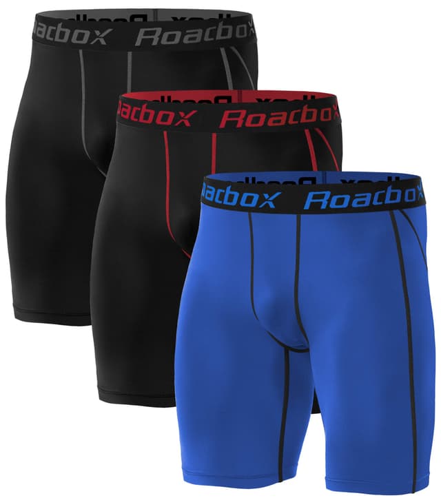 Roadbox Herren Kompressionsshorts 3er Pack 🏃‍♂️🔥