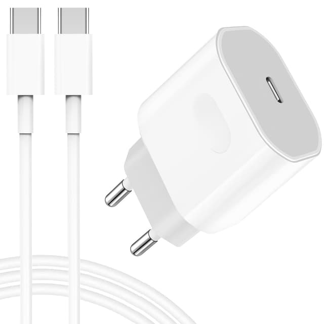 🔋 25W USB C Ladegerät & Ladekabel für iPhone 16/15 Pro Max, iPad Pro & mehr