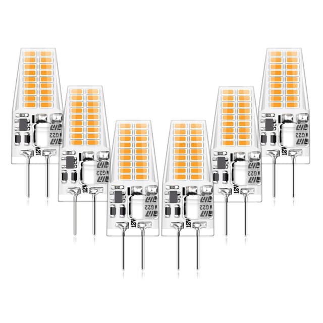 🌟 Super Deal! AUTING G4 LED Warmweiß Birnen 6er Pack - 3W 3000K 300LM Nicht Dimmbar