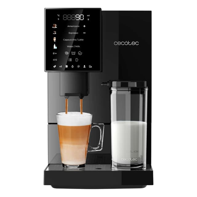 🚀 Superangebot! Cecotec Superautomatische Kaffeemaschine Cremmaet Compactccino Black