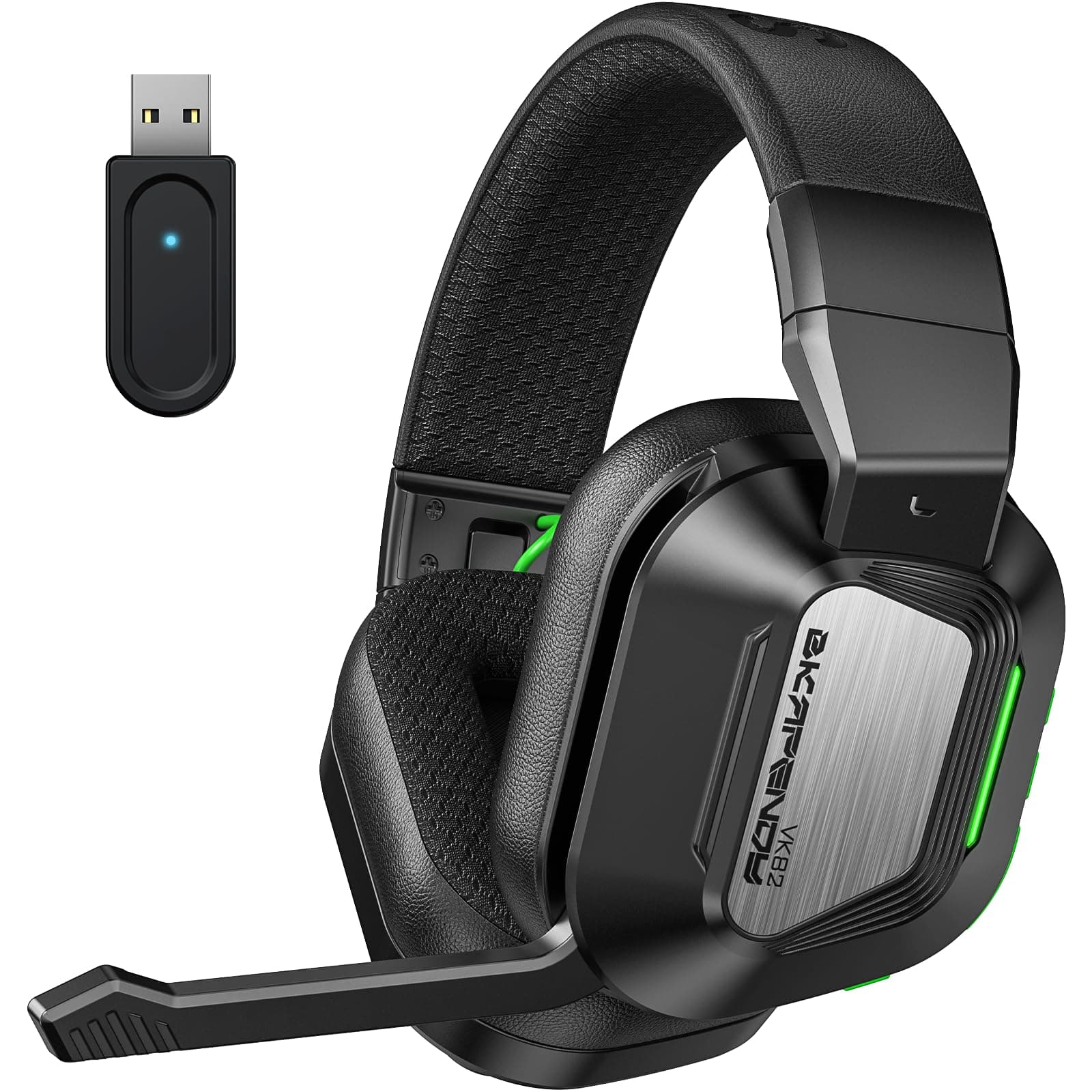 Skapendy Wireless Gaming Headset | 3D Stereo Sound & Multiplattform-Kompatibilität
