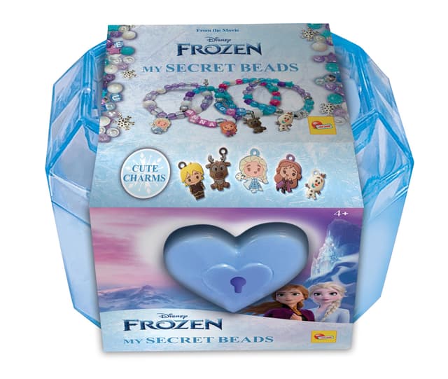 👑🌟 Lisciani - FROZEN: GEHEIMPERLEN-SET - Schmuckherstellungsset für Kinder ab 3 Jahren 🌟👑