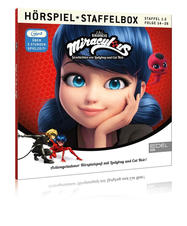 🎧 Miraculous - Geschichten von Ladybug & Cat Noir - mp3-Staffelbox 1.2 🎶