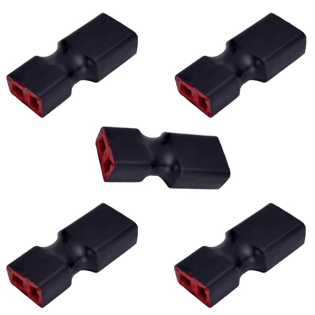 🚀 Angebot! LINSYRC 5-Pack XT60 Männlich Stecker auf Deans T-Stecker Buchse Adapter