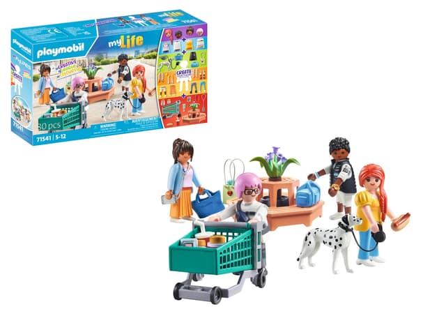 🎉 Tolles Angebot! PLAYMOBIL MyLife 71541 MyFigures Shopping Spielzeug für Kinder ab 5 Jahren 🎁🛒