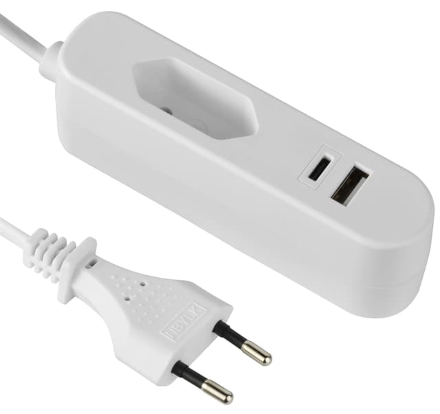 🔌 Electraline 62654: Elektrische Verlängerung mit Europäischem Reiseadapter und Tragbarem Schnellladegerät 📱⚡