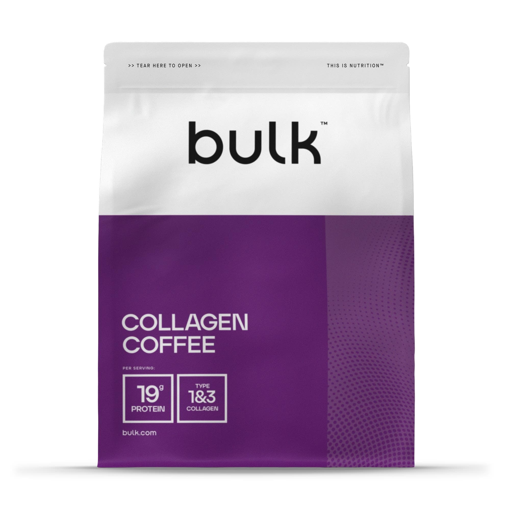 🌟 Sonderangebot: Bulk Kollagen Kaffee, Eiskaffee 500 g - 20 Portionen 🌟