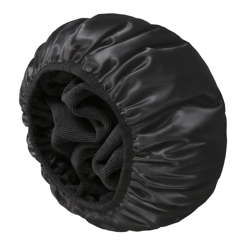 🚿🎁 E ENASUE Wiederverwendbare 3-lagige Duschhaube, Extra-große wasserdichte Duschhaube