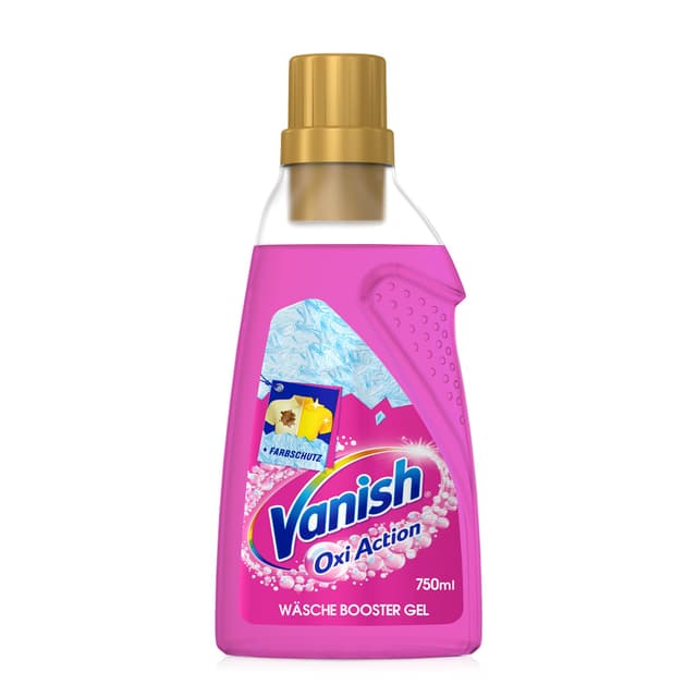 Angebot: Vanish Oxi Action Gel Pink 750ml - Fleckenentferner und Wäsche-Booster