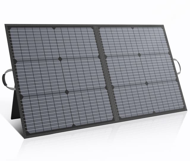 🌞🔋 MHPOWOS 110W Tragbares Solarpanel: Hocheffizient & Tragbar 🏕️
