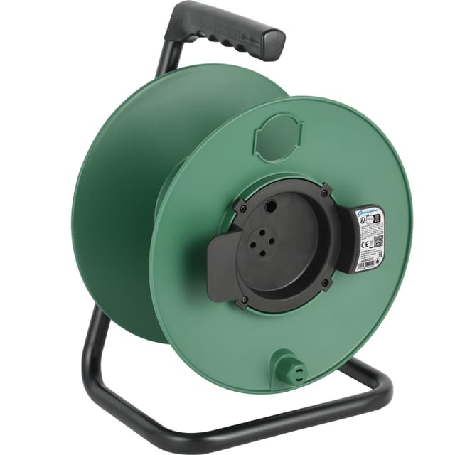 🔋🟢 Kabeltrommel Aufbewahrungstrommel Leer Dunkelgrün - Sonderangebot!