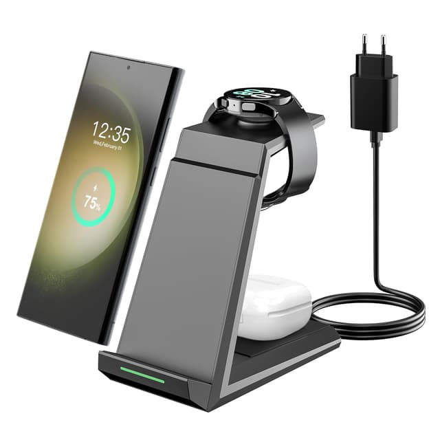 NANAMI Induktive Ladestation für Samsung Wireless Charger 3 in 1 📱