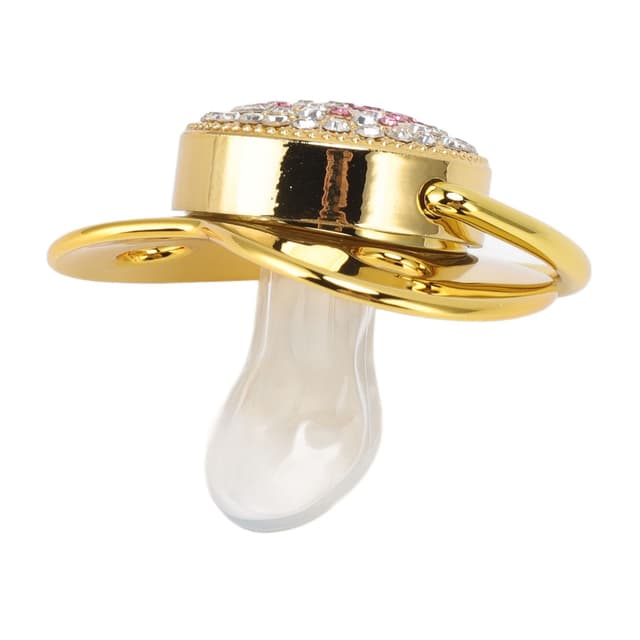 Baby Schnuller Ultra Light Soft Bling Silikon Neugeborenen Schnuller für 6-18 Monate Säugling für Gestillte Babys 👶✨