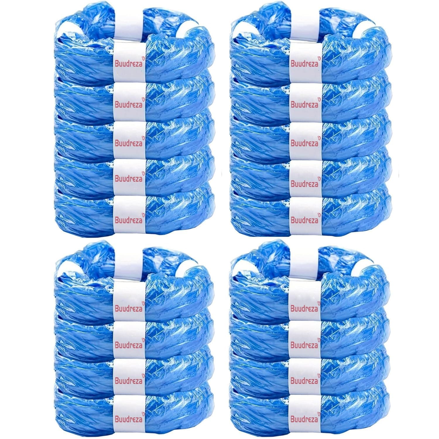 Buudreza Nachfüllfolie für Windeleimer - 18 Stück 🔹 AngelCare, Tommee Tippee, Litter Locker, LittyCat, Chicco, Spross