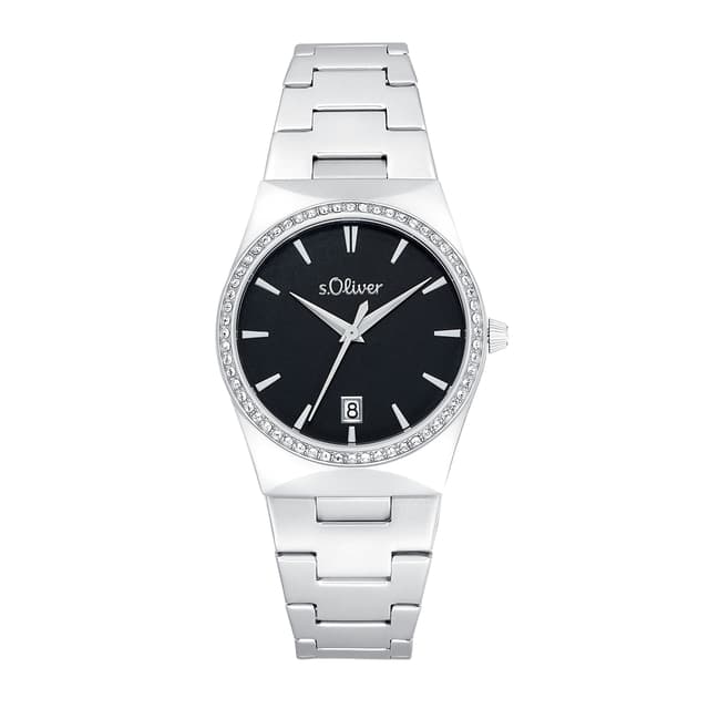 🌟 s.Oliver Damen Armbanduhr Quarzuhr Analog | Wasserdicht | Edelstahl Armband | SILBER 🌟