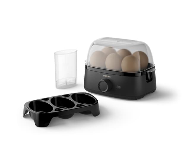 🥚🍳 Philips Eierkocher 3000-Serie - Familiengröße - Bis zu 6 Eier