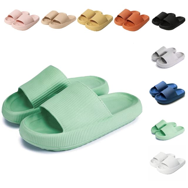 🌟 Super Deal! Cozyslides Original Damen Schlappen 🌿 100% EVA 🌺 Rutschfest Badeschuhe