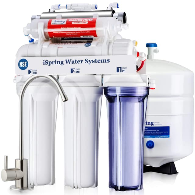 iSpring RCC7AKUV 7 Stufiges Umkehrosmose Trinkwasser Filtersystem ⭐️