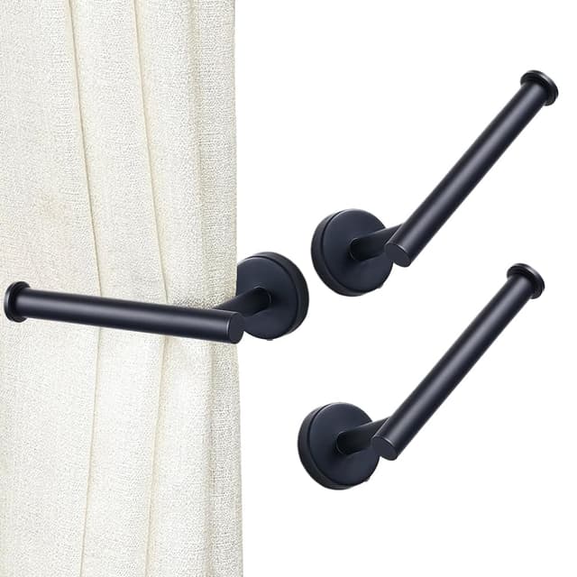 🌟Raffhalter Vorhang Halter - 2er Set L-förmig, Hochwertiges Material & Modernes Design🌟